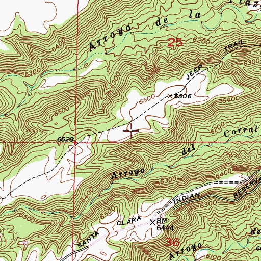 Topographic Map of RG-27415 Water Well, NM