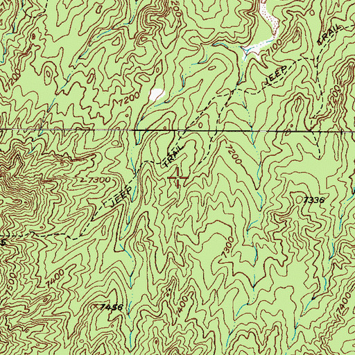 Topographic Map of RG-18820 Water Well, NM