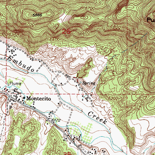 Topographic Map of RG-25752 Water Well, NM