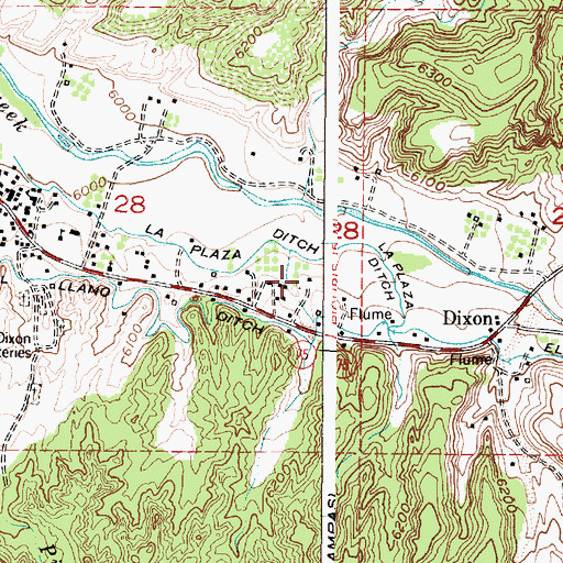 Topographic Map of RG-10708 Water Well, NM