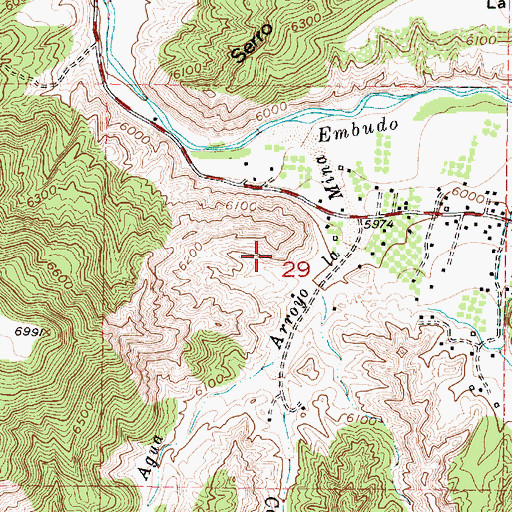 Topographic Map of RG-8988 Water Well, NM