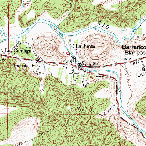Topographic Map of RG-5257 Water Well, NM