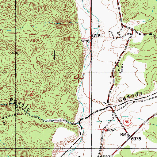 Topographic Map of RG-30340 Water Well, NM