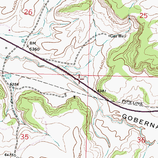 Topographic Map of Number 11 Water Well, NM