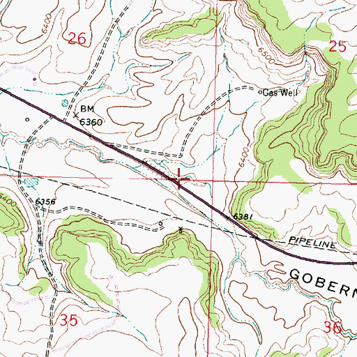 Topographic Map of Number 13 Water Well, NM