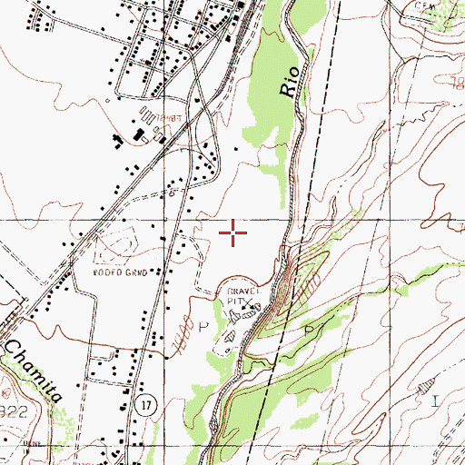 Topographic Map of Water Well 3, NM