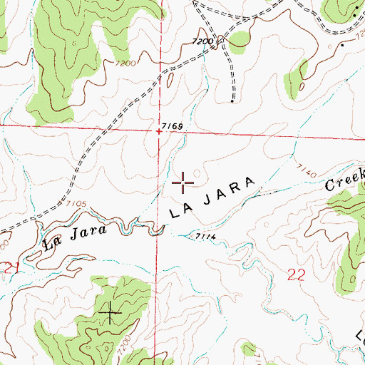 Topographic Map of Harrison Elote Water Well, NM