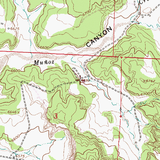 Topographic Map of S J 27-5 1 Water Well, NM