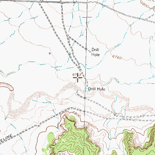 Topographic Map of Largo Water Well, NM