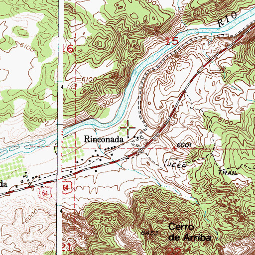 Topographic Map of HC 50552 Water Well, NM