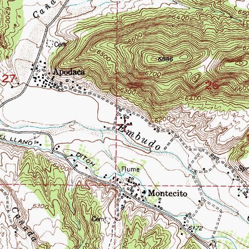 Topographic Map of RG-25617 Water Well, NM