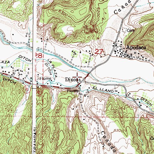 Topographic Map of RG-5684 Water Well, NM