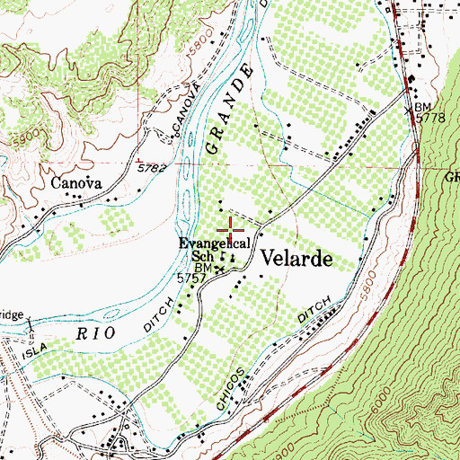 Topographic Map of RG-13951 Water Well, NM