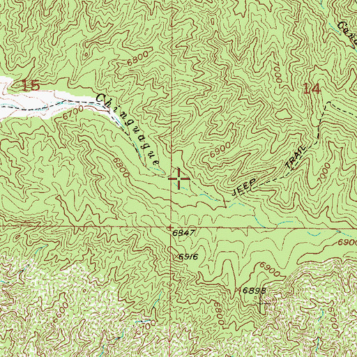 Topographic Map of RG-14571 Water Well, NM