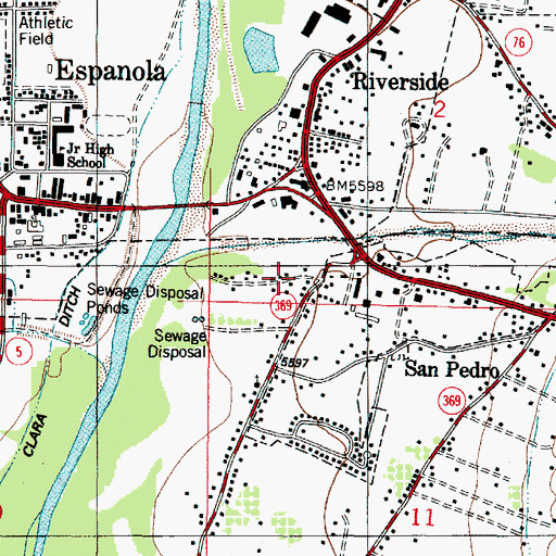 Topographic Map of RG-1561 Water Well, NM
