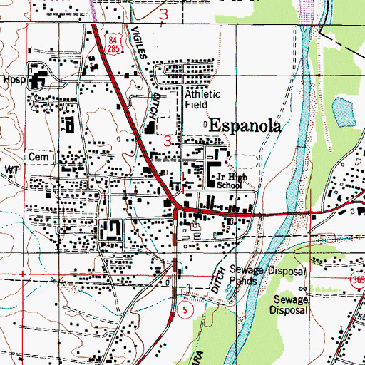 Topographic Map of Firehouse Water Well, NM