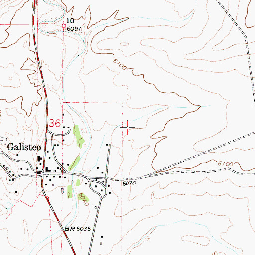 Topographic Map of RG-30459 Water Well, NM