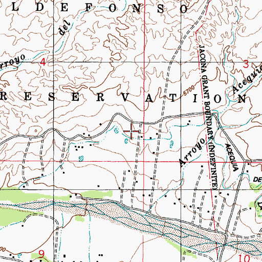 Topographic Map of RG-13049 Water Well, NM