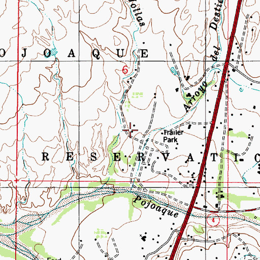 Topographic Map of RG-17304 Water Well, NM