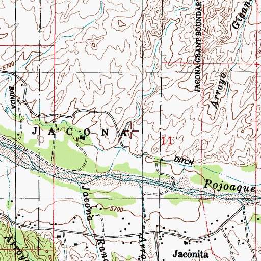 Topographic Map of RG-3301 Water Well, NM