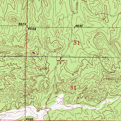 Topographic Map of RG-27064 Water Well, NM