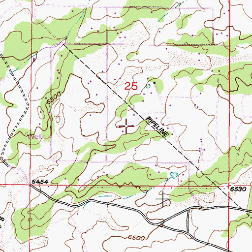 Topographic Map of RG-19732 Water Well, NM