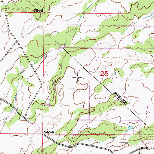 Topographic Map of RG-23903 Water Well, NM