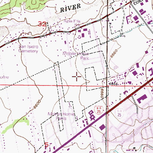 Topographic Map of RG-14722 Water Well, NM