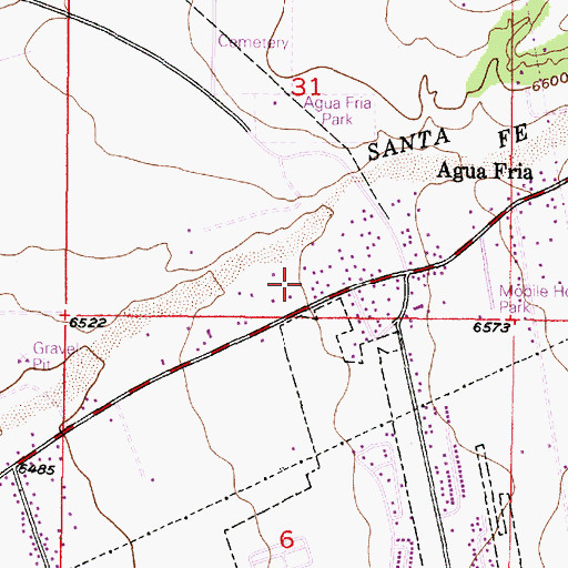Topographic Map of RG-19269 Water Well, NM