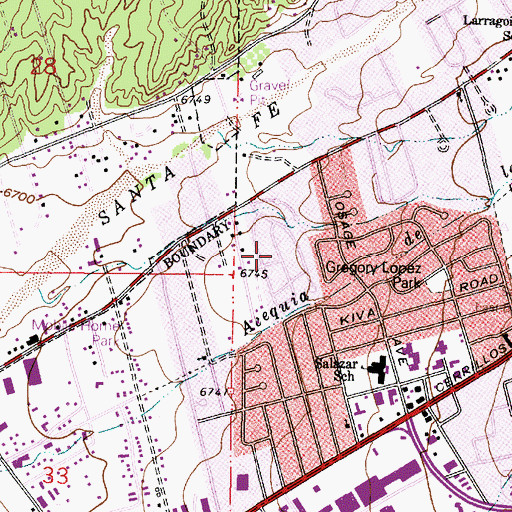 Topographic Map of RG-11473 Water Well, NM