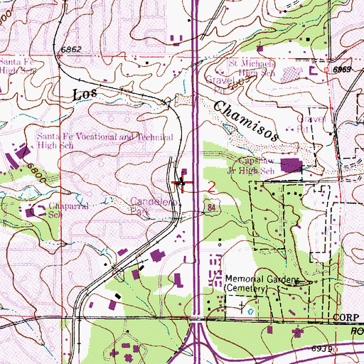 Topographic Map of RG-14119 Water Well, NM