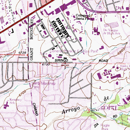 Topographic Map of RG-28465 Water Well, NM