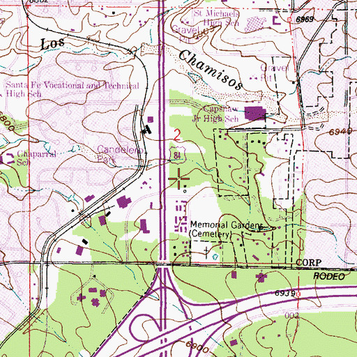 Topographic Map of RG-14379 Water Well, NM