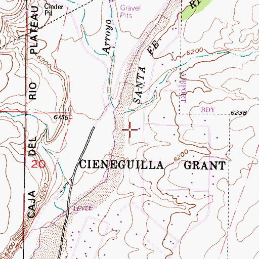 Topographic Map of RG-24345 Water Well, NM