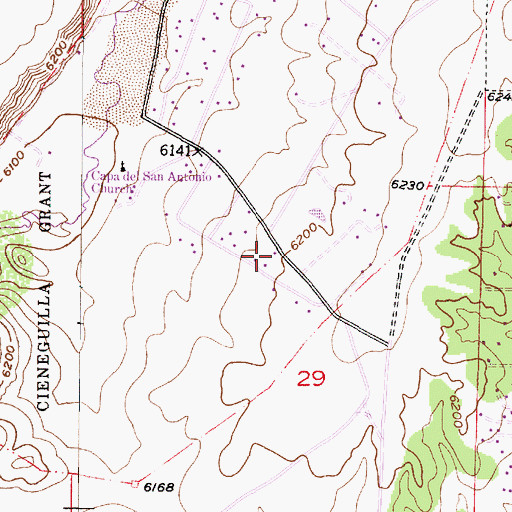 Topographic Map of RG-25885 Water Well, NM