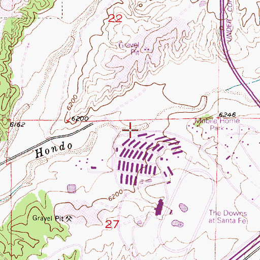 Topographic Map of RG-31565 Water Well, NM