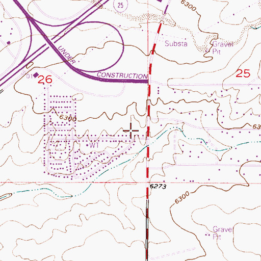 Topographic Map of RG-21463 Water Well, NM