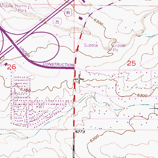 Topographic Map of RG-15847 Water Well, NM