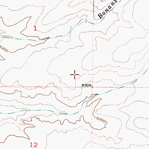 Topographic Map of RG-25573 Water Well, NM