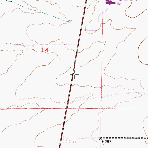 Topographic Map of RG-27728 Water Well, NM