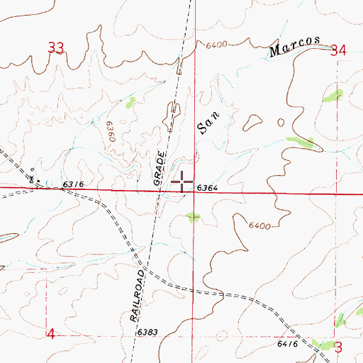 Topographic Map of RG-28517 Water Well, NM