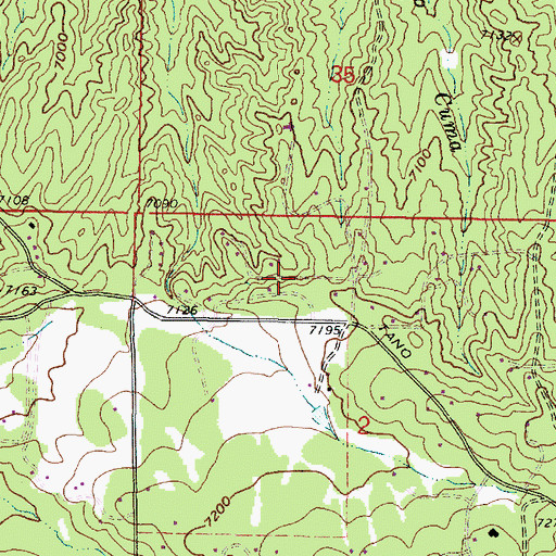 Topographic Map of RG-12331 Water Well, NM