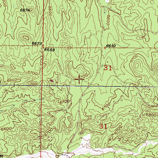 Topographic Map of RG-27065 Water Well, NM