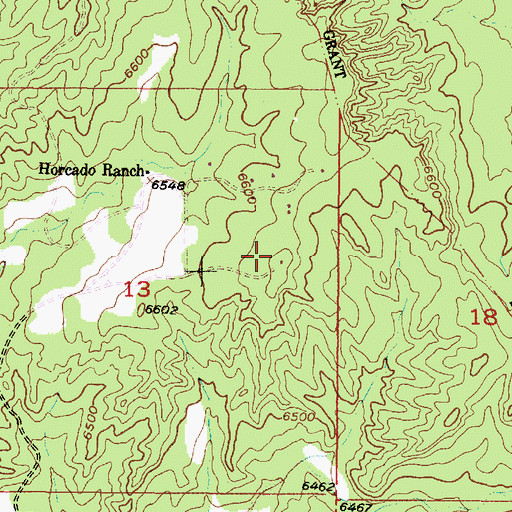 Topographic Map of RG-20606 Water Well, NM