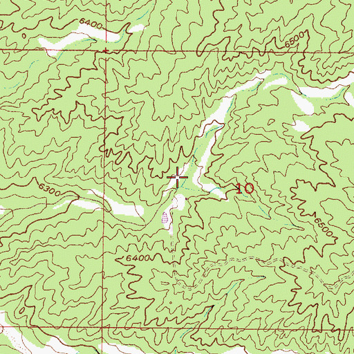 Topographic Map of Ortiz Water Well, NM