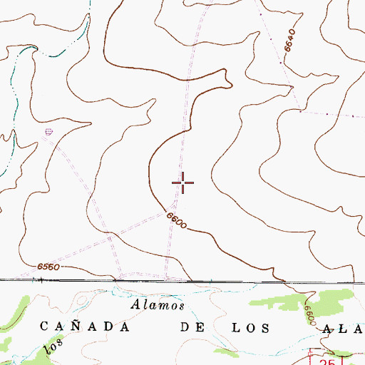 Topographic Map of RG-18585 Water Well, NM