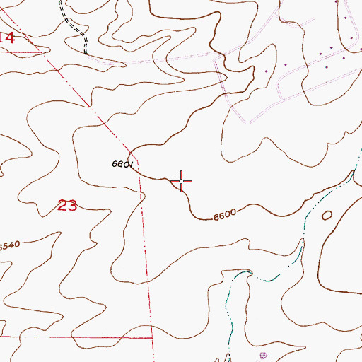 Topographic Map of RG-28307 Water Well, NM