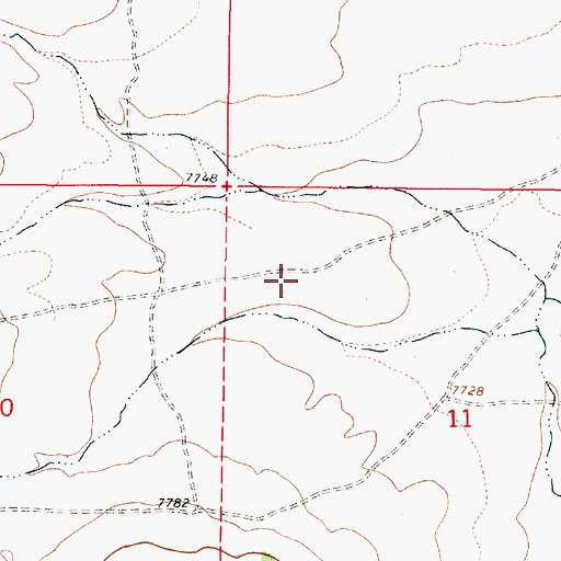 Topographic Map of RG-37145 Water Well, NM