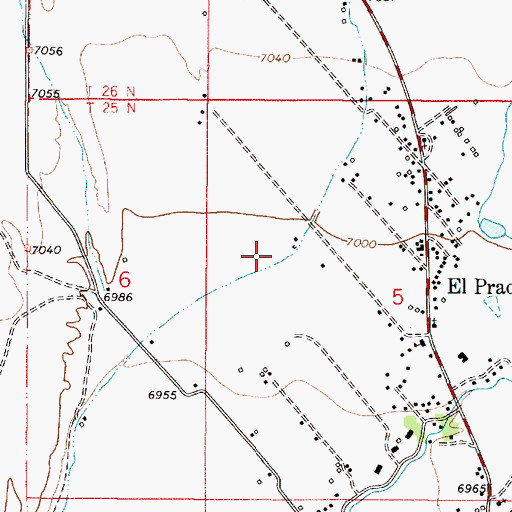 Topographic Map of RG-20048 Water Well, NM