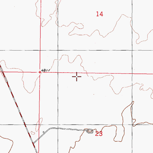 Topographic Map of Widen Well, NM